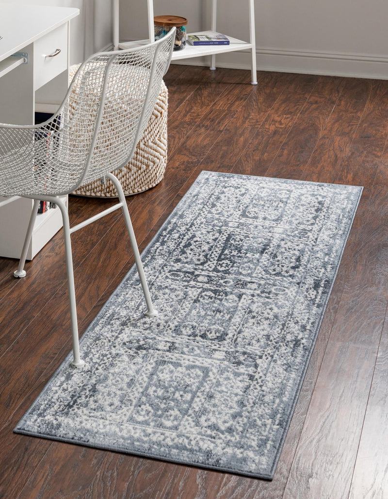 Cambridge Classics Collection Area Rug - Kendall (Blue) Runner Blue lifestyle 17