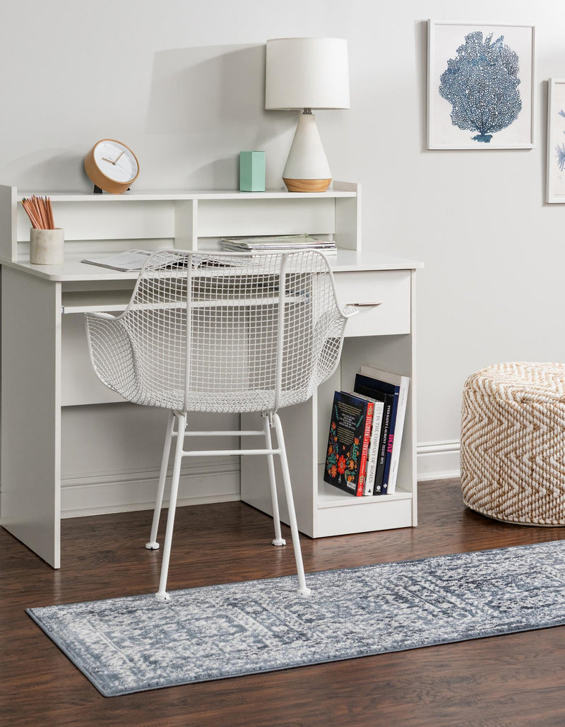 Cambridge Classics Collection Area Rug - Kendall (Blue) Runner Blue lifestyle 22