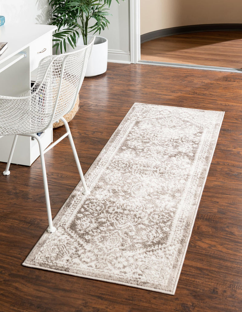 Cambridge Classics Collection Area Rug - Pembroke (Gray) Runner Gray lifestyle 17