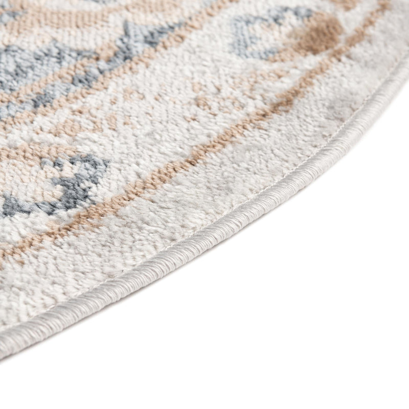 Cambridge Classics Collection Area Rug - Fitzwilliam (Cream) Oval Cream lifestyle 39