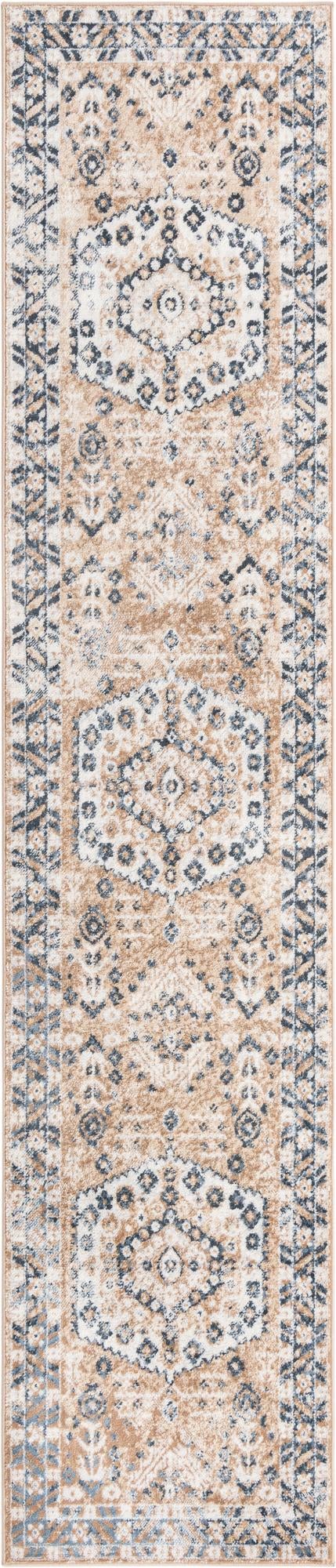 Cambridge Classics Collection Area Rug - Magdalene (Beige) Runner Beige lifestyle 13