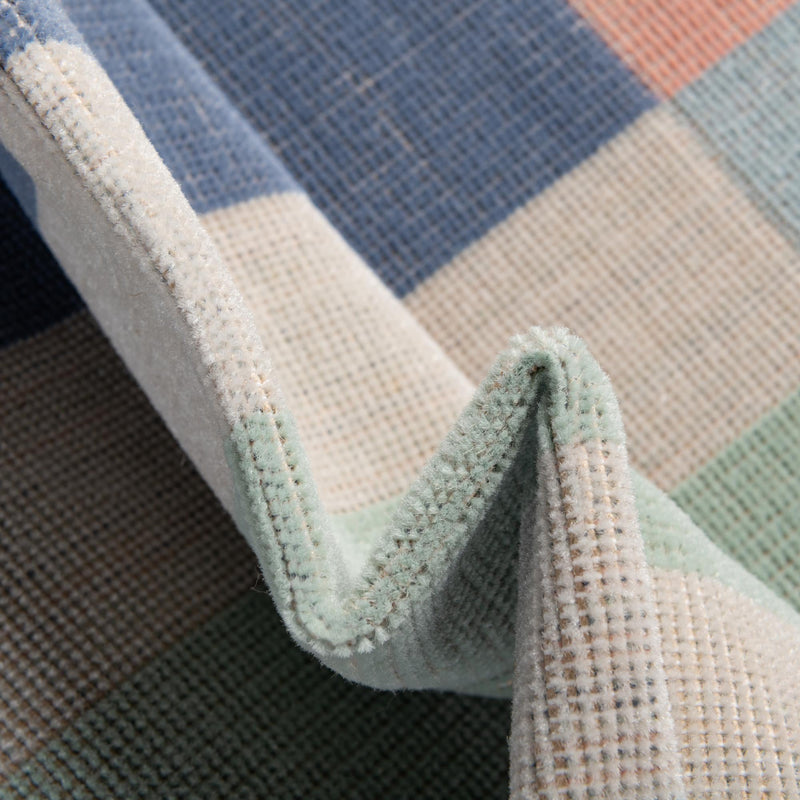 Lagoon Oasis Collection Area Rug - Reef Rectangle Multi lifestyle 8