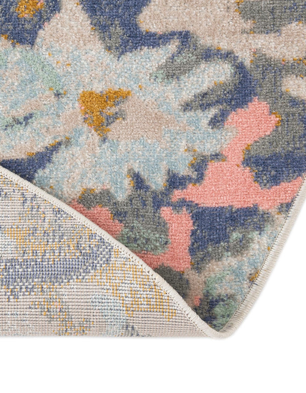Lagoon Oasis Collection Area Rug - Atoll Oval Multi lifestyle 69