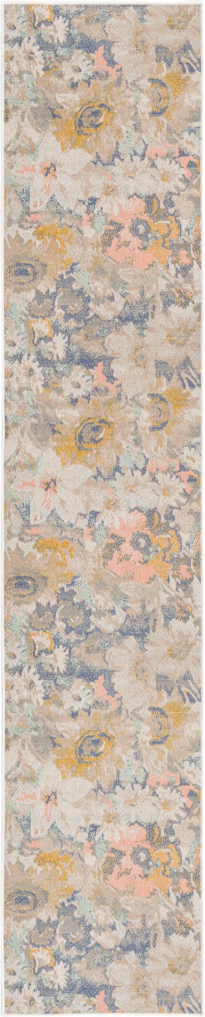 Lagoon Oasis Collection Area Rug - Atoll Runner Multi lifestyle 28