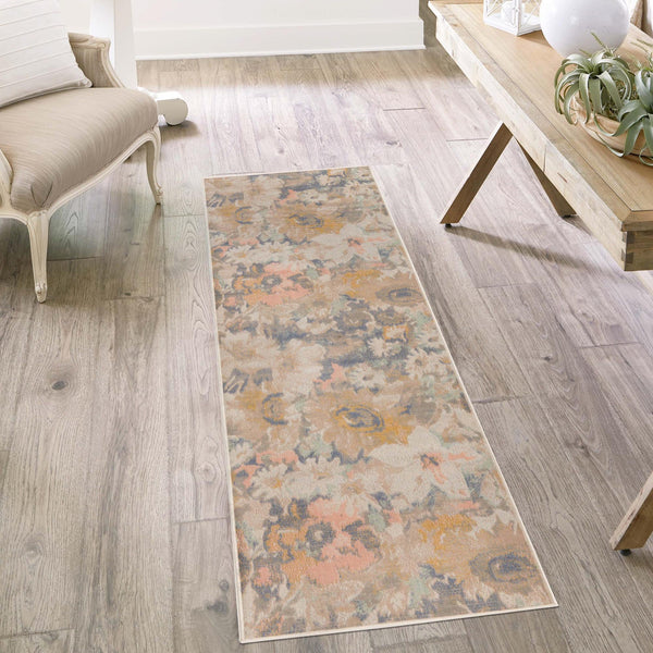 Lagoon Oasis Collection Area Rug - Atoll Runner Multi lifestyle 92