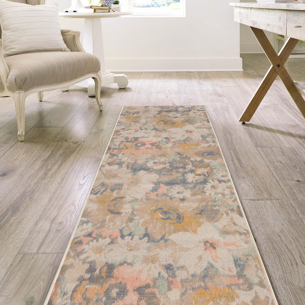 Lagoon Oasis Collection Area Rug - Atoll Runner Multi lifestyle 94