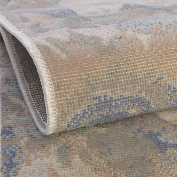 Lagoon Oasis Collection Area Rug - Atoll Rectangle Blue lifestyle 10