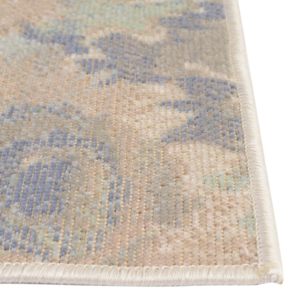 Lagoon Oasis Collection Area Rug - Atoll Rectangle Blue lifestyle 12