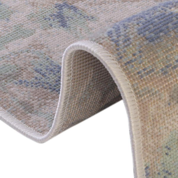 Lagoon Oasis Collection Area Rug - Atoll Rectangle Blue lifestyle 18