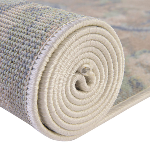 Lagoon Oasis Collection Area Rug - Atoll Rectangle Blue lifestyle 20