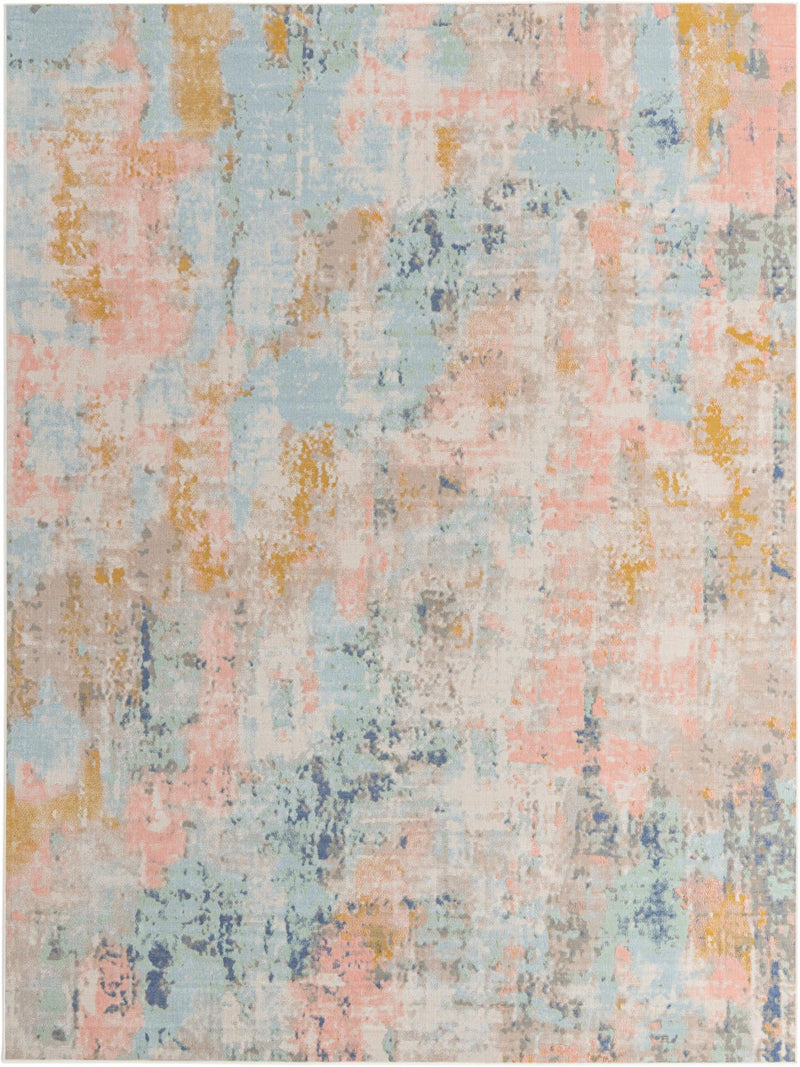 Lagoon Oasis Collection Area Rug - Seagrass Rectangle Multi lifestyle 3