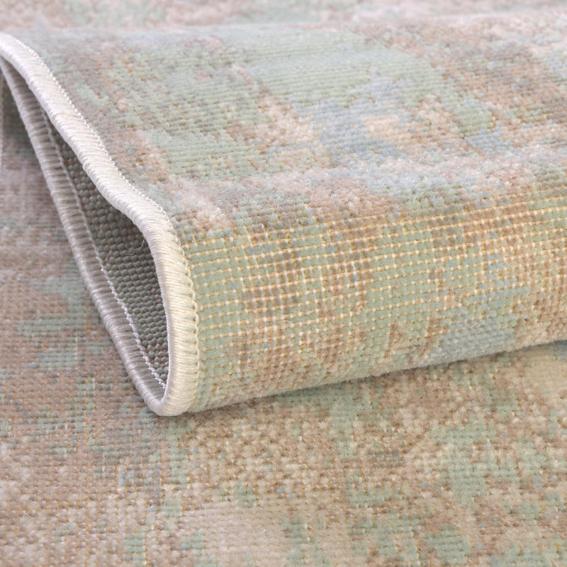Lagoon Oasis Collection Area Rug - Seagrass Rectangle Teal lifestyle 11