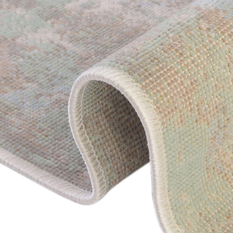 Lagoon Oasis Collection Area Rug - Seagrass Rectangle Teal lifestyle 19