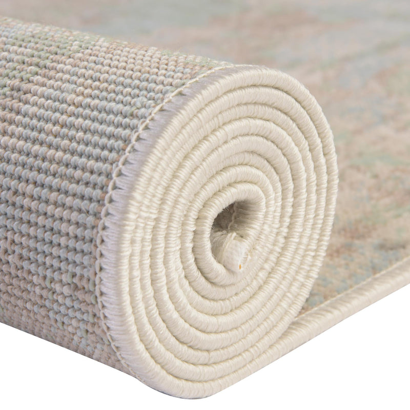 Lagoon Oasis Collection Area Rug - Seagrass Rectangle Teal lifestyle 21