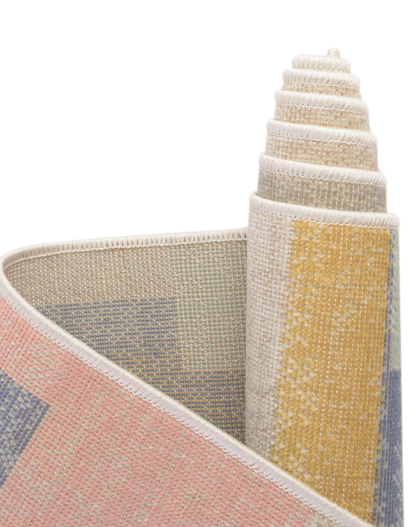 Lagoon Oasis Collection Area Rug - Driftwood Rectangle Multi lifestyle 13
