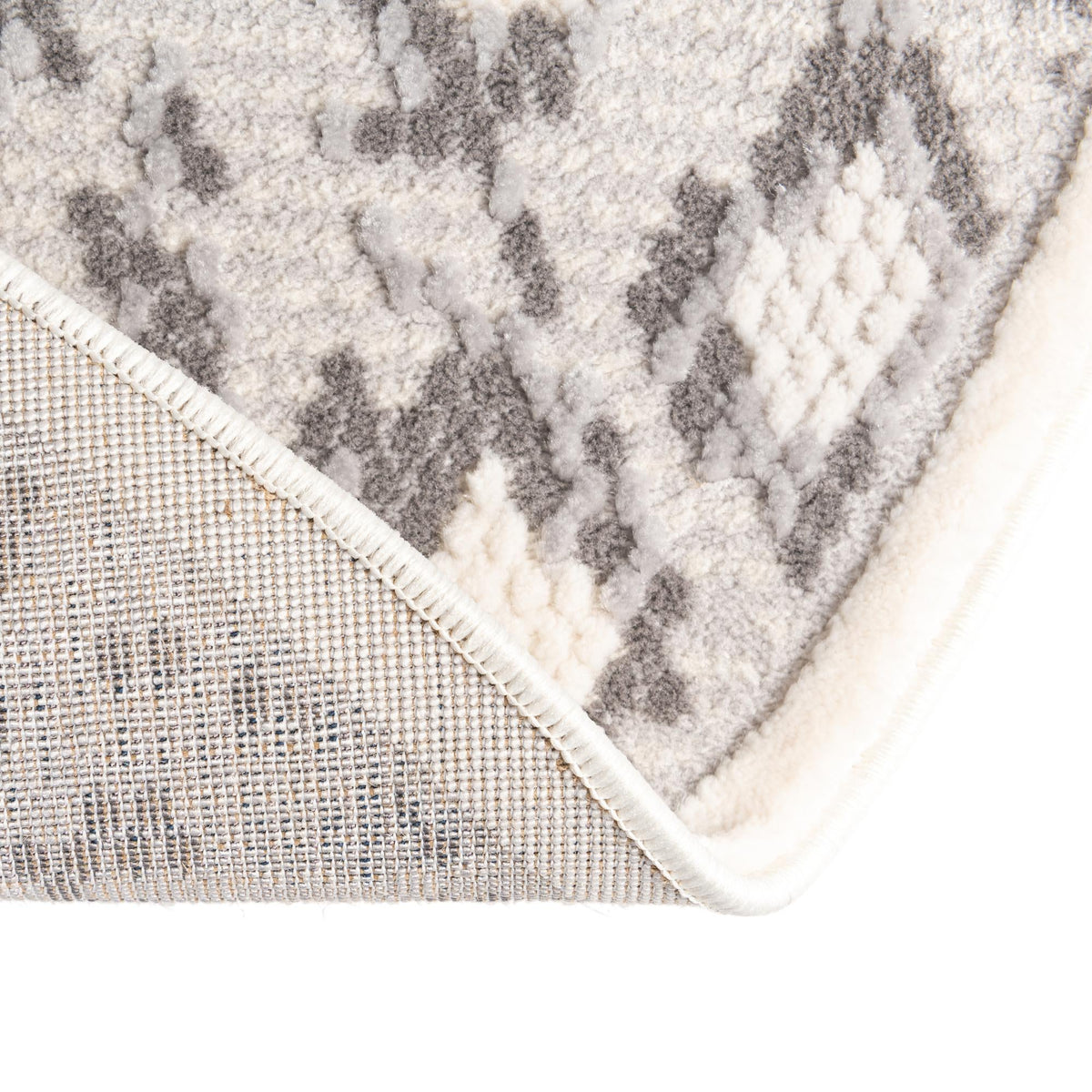 Verona Elegance Collection Area Rug - Sirmione Round White lifestyle 46