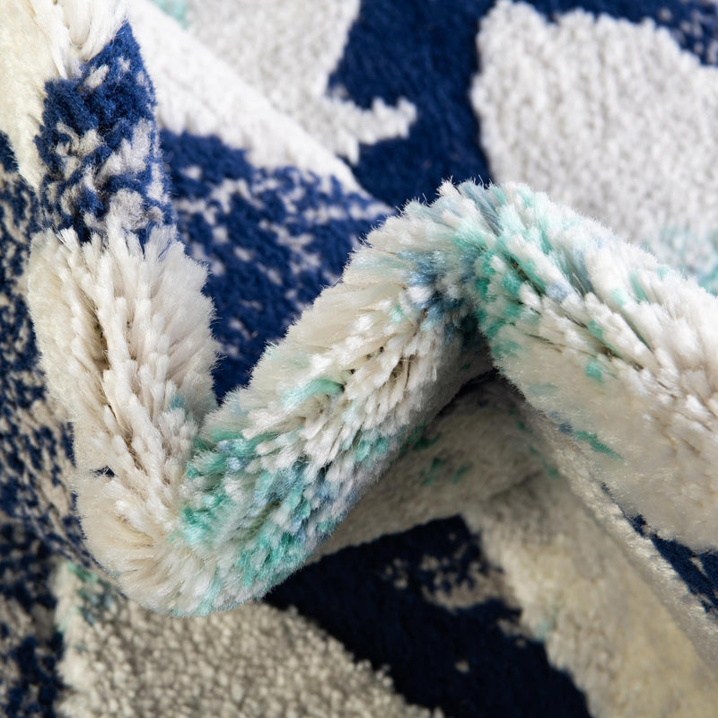 Atlantis Oasis Collection Area Rug - Lagoon Rectangle Blue lifestyle 7
