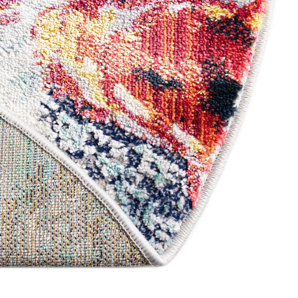 Atlantis Oasis Collection Area Rug - Marina Round Multi lifestyle 23