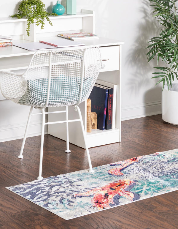 Atlantis Oasis Collection Area Rug - Marina Runner Multi lifestyle 14