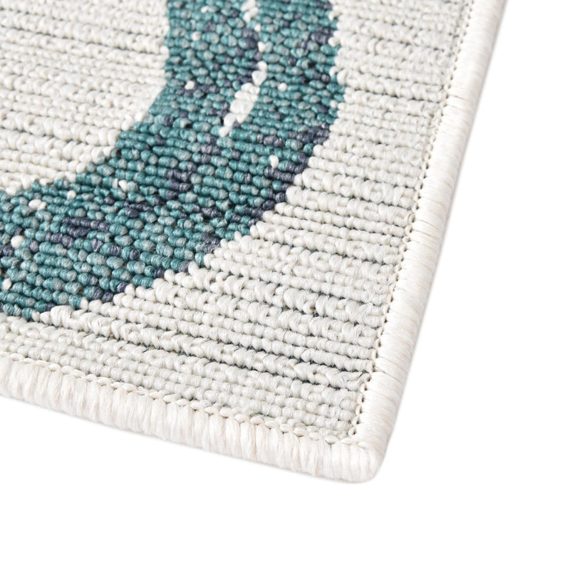 Seaside Haven Rugs Collection Area Rug - Boardwalk Rectangle Ivory lifestyle 6