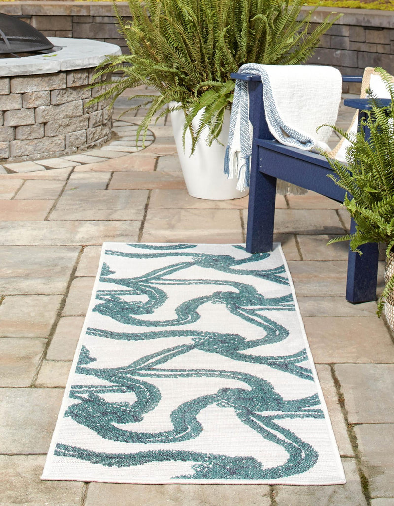 Seaside Haven Rugs Collection Area Rug - Boardwalk Runner Ivory lifestyle 21