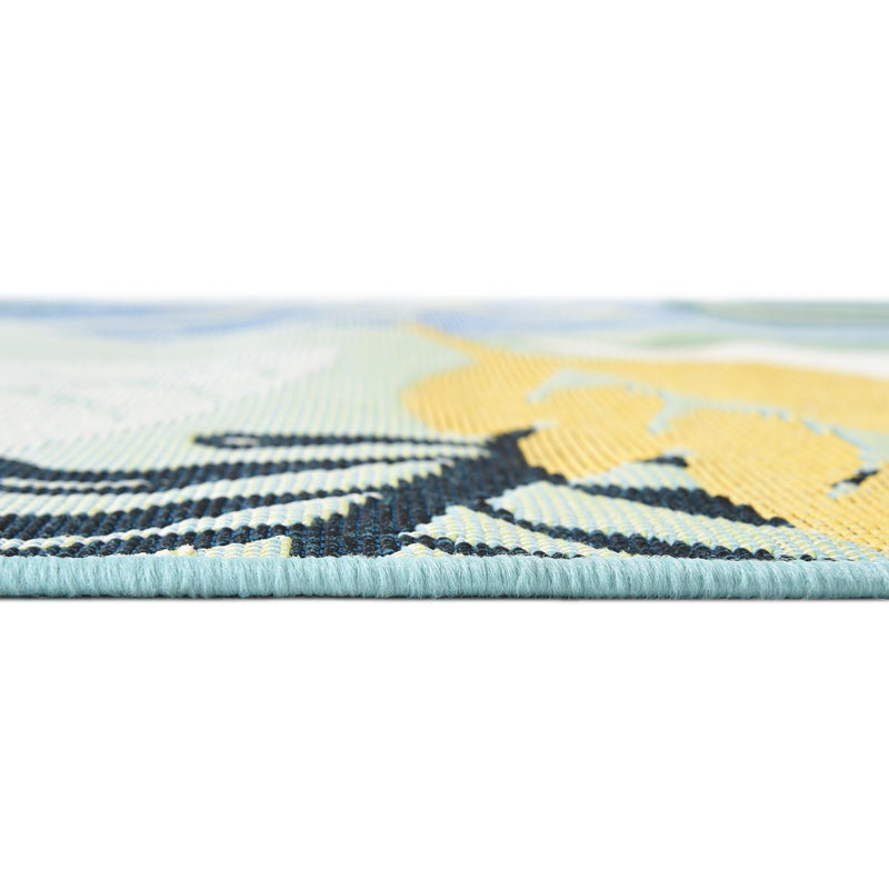 Garden Terrace Escape Collection Area Rug - Sunkiss Rectangle Multi lifestyle 4
