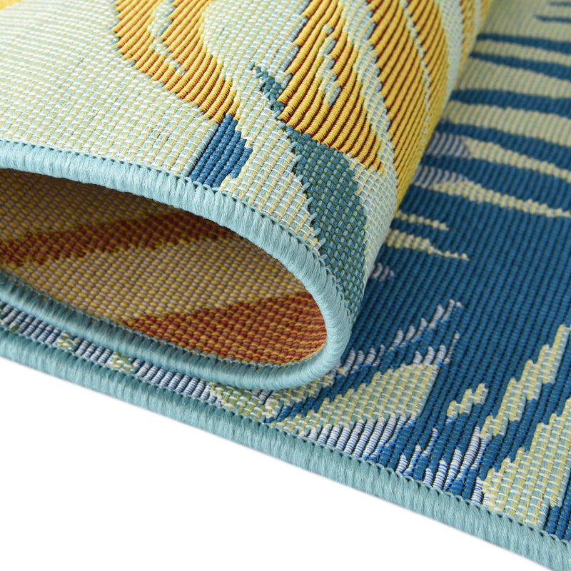 Garden Terrace Escape Collection Area Rug - Sunkiss Rectangle Multi lifestyle 5