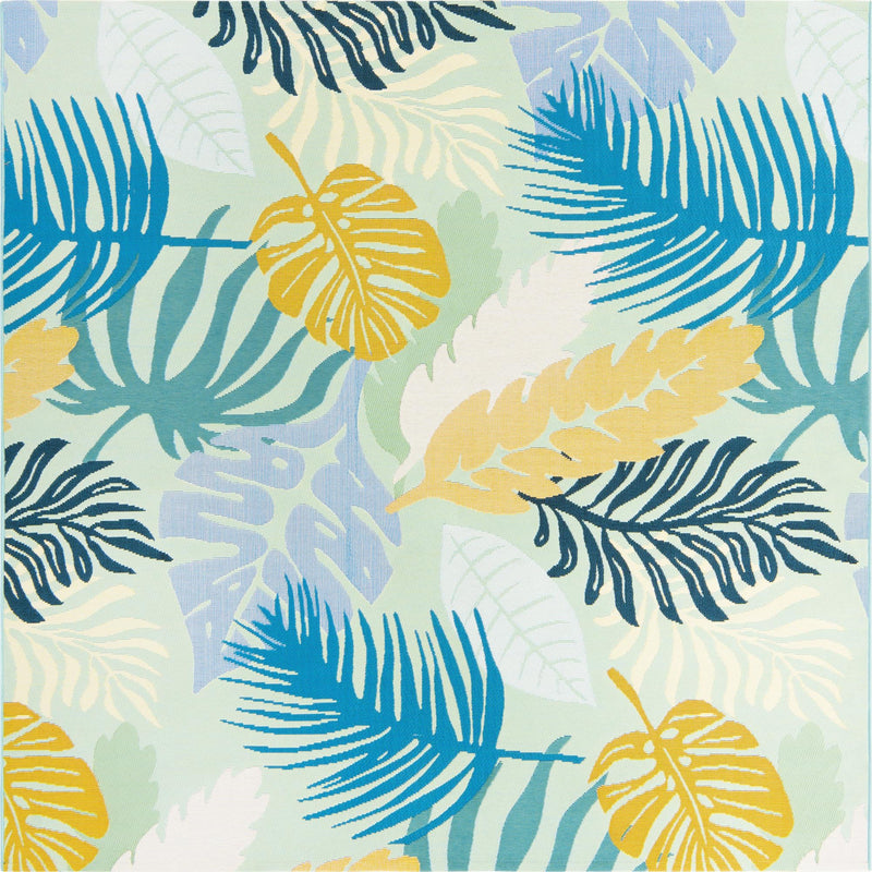 Garden Terrace Escape Collection Area Rug - Sunkiss Square Multi lifestyle 11