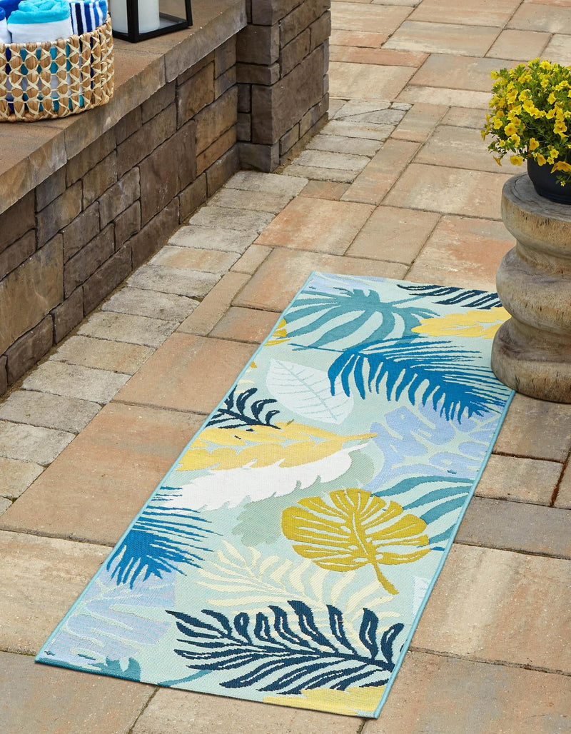 Garden Terrace Escape Collection Area Rug - Sunkiss Runner Multi lifestyle 16