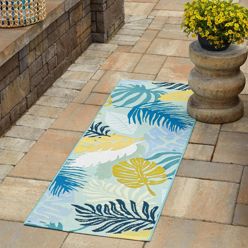 Garden Terrace Escape Collection Area Rug - Sunkiss Runner Multi lifestyle 37