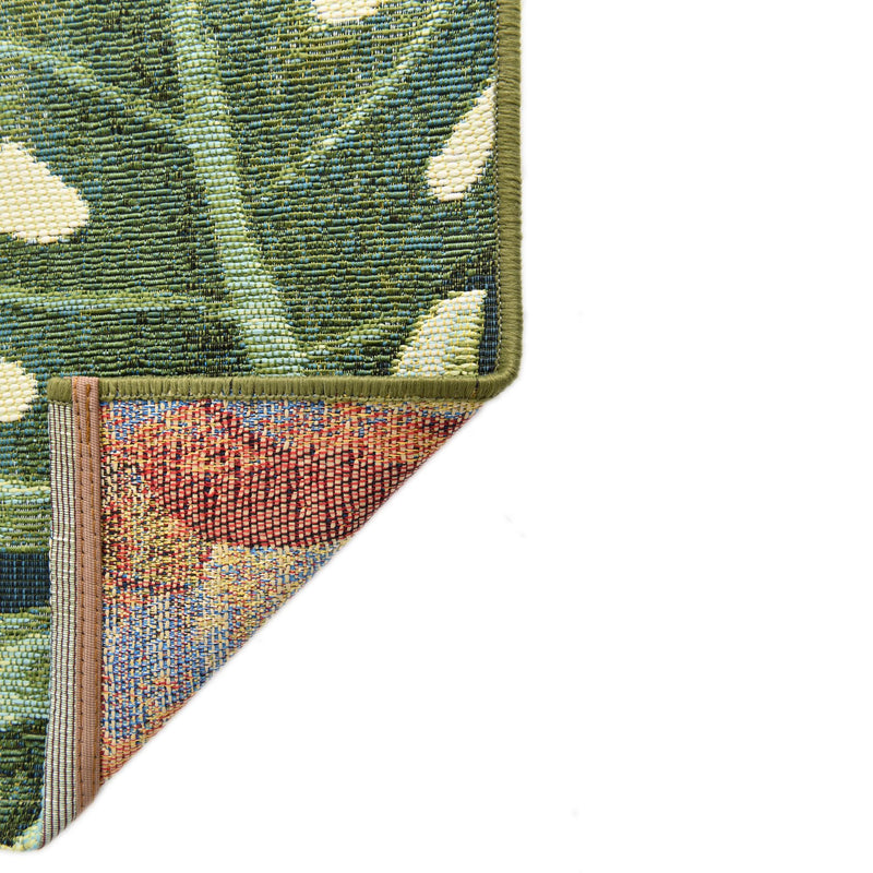 Garden Terrace Escape Collection Area Rug - Ivy Rectangle Green lifestyle 8