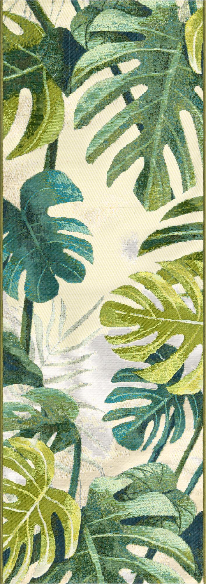 Garden Terrace Escape Collection Area Rug - Ivy Runner Green lifestyle 18