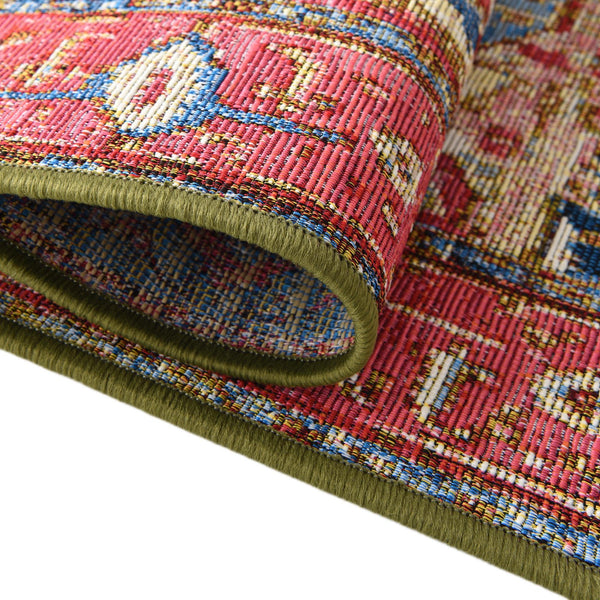 Patio Elegance Collection Area Rug - Sanctuary Rectangle Multi lifestyle 7