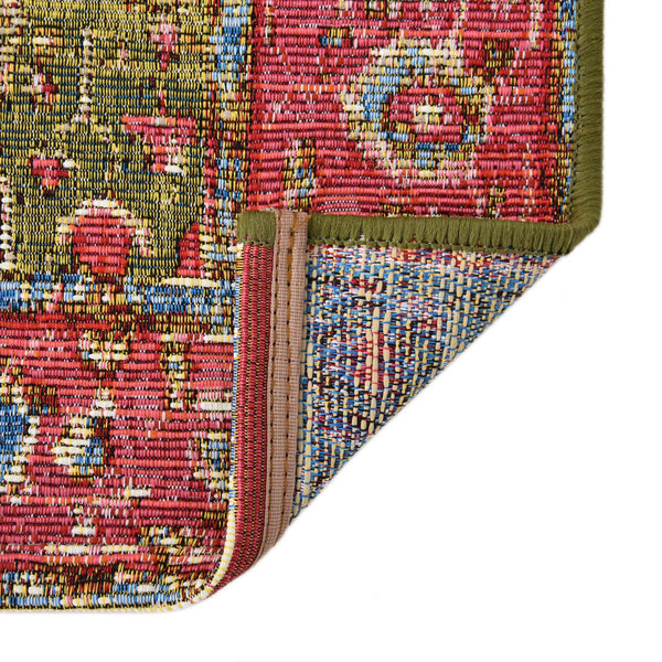 Patio Elegance Collection Area Rug - Sanctuary Rectangle Multi lifestyle 10