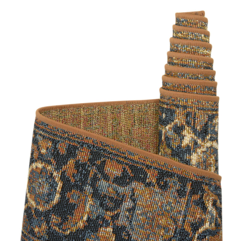 Patio Elegance Collection Area Rug - Haven Rectangle Blue lifestyle 18