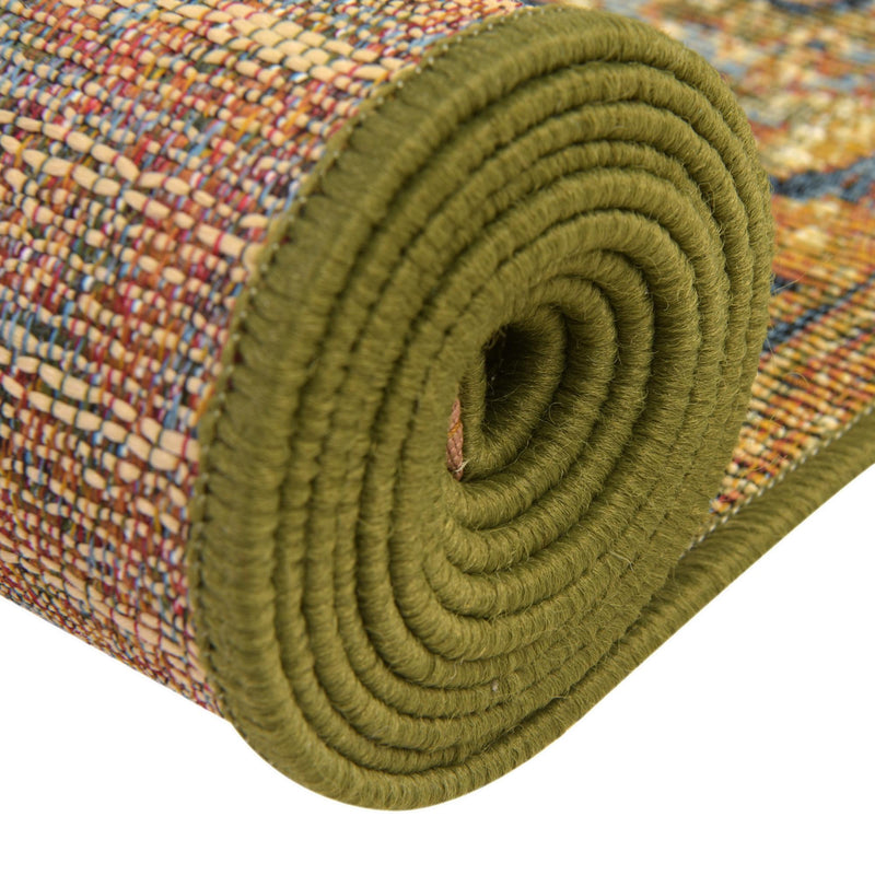 Patio Elegance Collection Area Rug - Haven Rectangle Green lifestyle 21