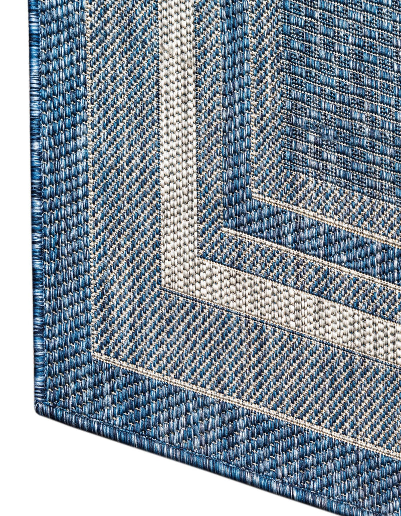 Patio Perimeter Collection Area Rug - Veranda (Blue) Octagon Blue lifestyle 9