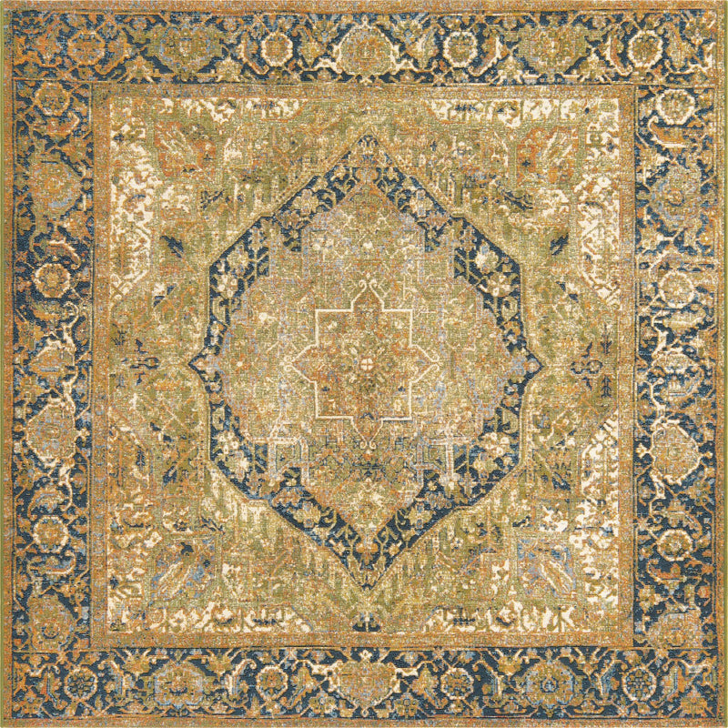 Patio Elegance Collection Area Rug - Haven Square Green lifestyle 27