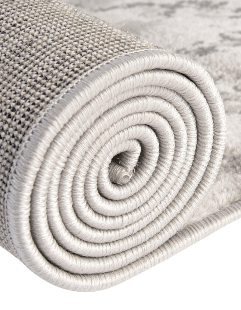 Urban Oasis Collection Area Rug - Greenwich Oval Light Gray lifestyle 59