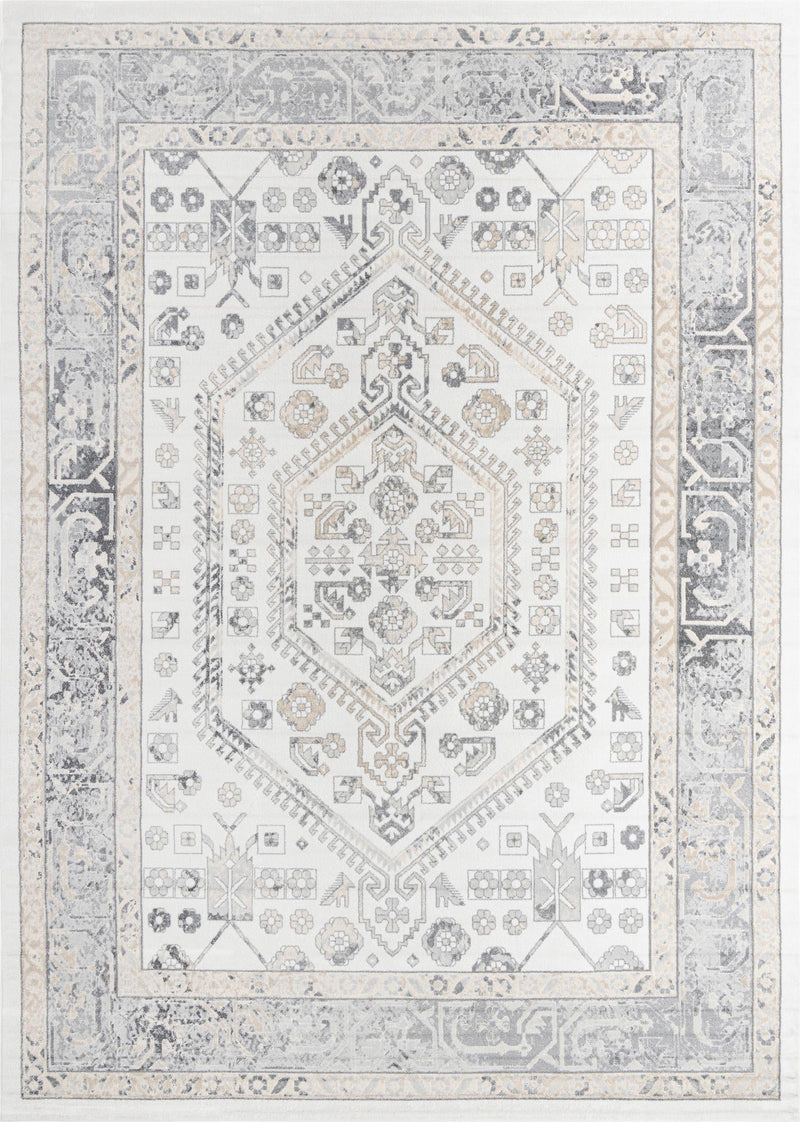 Adriana Terrace Collection Area Rug - Capri (Ivory) Rectangle Ivory Main