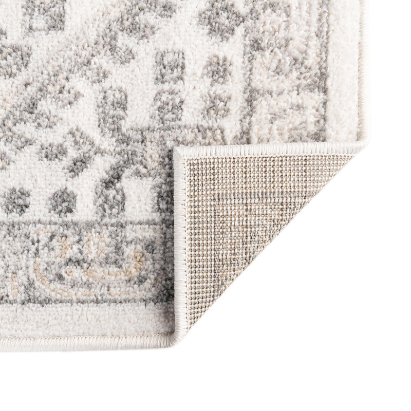 Adriana Terrace Collection Area Rug - Capri (Ivory) Square Ivory lifestyle 39