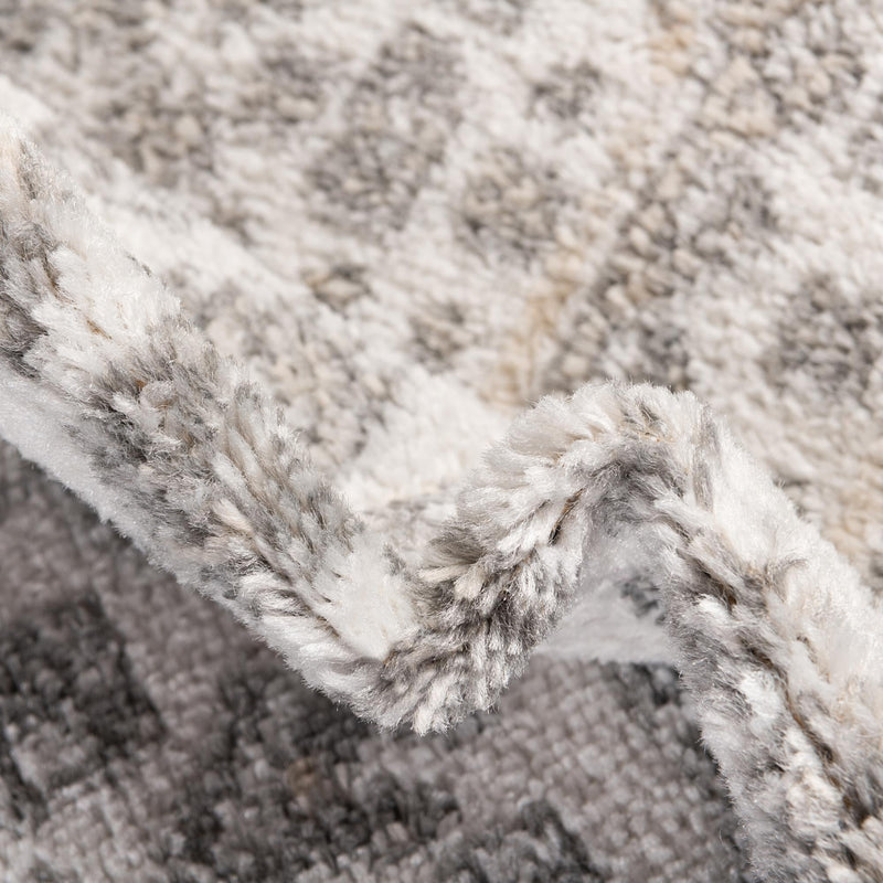 Adriana Terrace Collection Area Rug - Capri (Ivory) Oval Ivory lifestyle 33