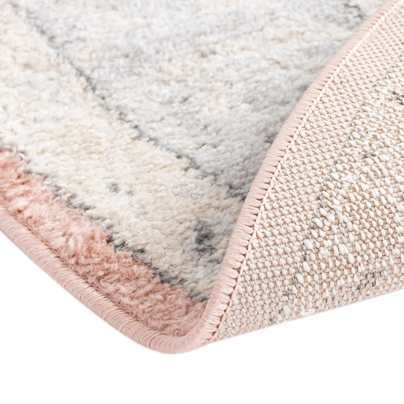 Adriana Terrace Collection Area Rug - Capri (Rose) Oval Rose lifestyle 38