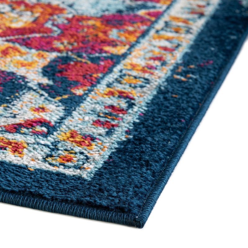 Beverly Grove Collection Area Rug - Melrose (Multi) Rectangle Multi lifestyle 6