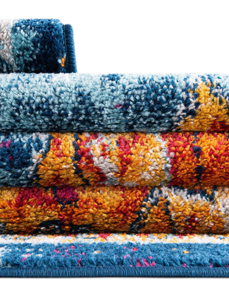 Beverly Grove Collection Area Rug - Melrose (Multi) Octagon Multi lifestyle 32