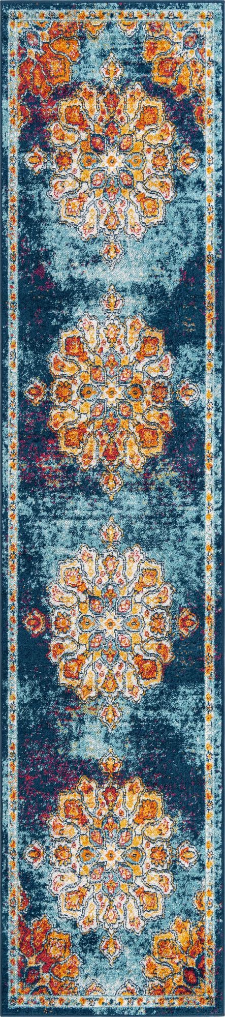 Beverly Grove Collection Area Rug - Melrose (Multi) Runner Multi lifestyle 13