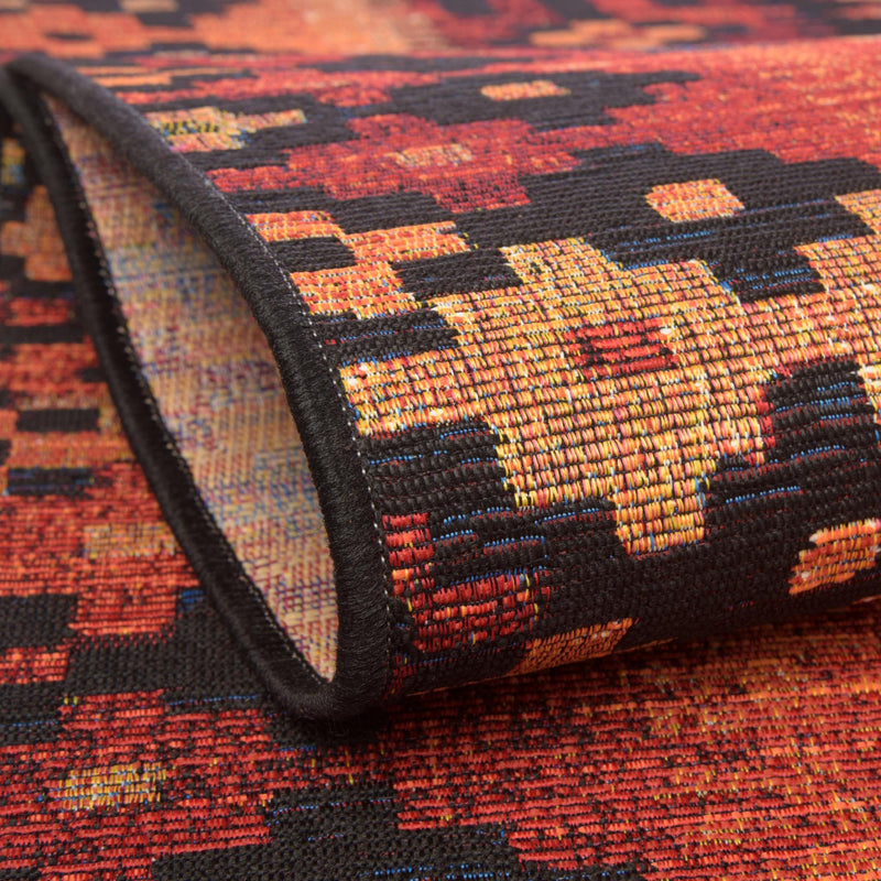 Safari Escape Rugs Collection Area Rug - Kalahari Rectangle Multi lifestyle 5