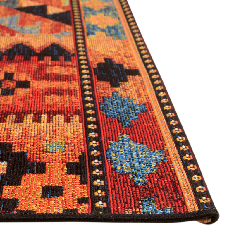 Safari Escape Rugs Collection Area Rug - Kalahari Rectangle Multi lifestyle 6