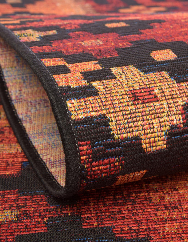 Safari Escape Rugs Collection Area Rug - Kalahari Round Multi lifestyle 37