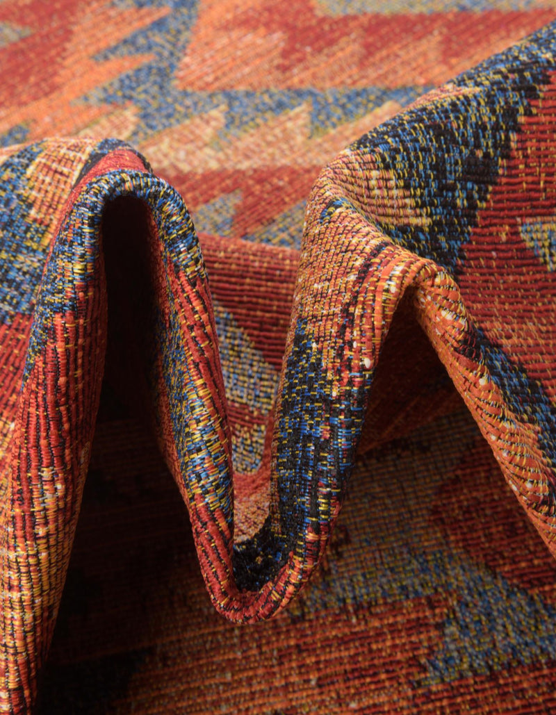 Safari Escape Rugs Collection Area Rug - Kalahari Round Multi lifestyle 47